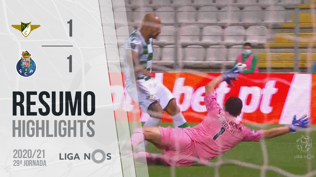 Liga (29ªJ): Resumo Moreirense FC 1-1 FC Porto