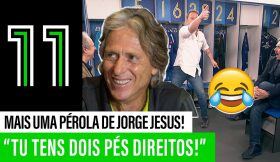 Para rir: o treino HILARIANTE de Jorge Jesus no Belenenses!