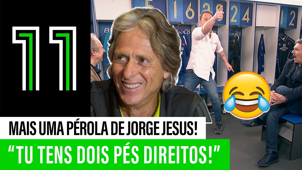 Para rir: o treino HILARIANTE de Jorge Jesus no Belenenses!