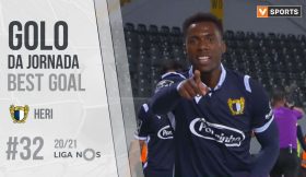 Golo da Jornada (Liga 20/21 #32): Heriberto (FC Famalicão)