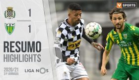 Highlights | Resumo: Boavista 1-1 Tondela (Liga 20/21 #31)