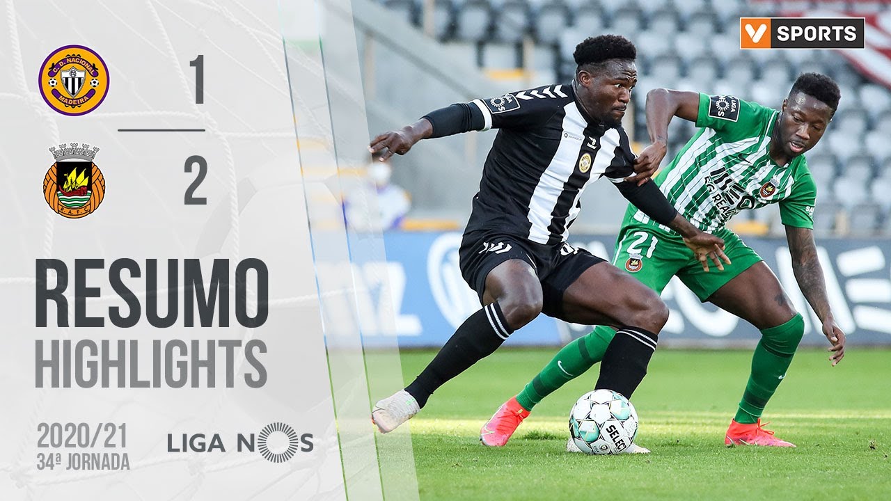 Highlights | Resumo: CD Nacional 1-2 Rio Ave (Liga 20/21 #34)