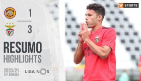 Highlights | Resumo: CD Nacional 1-3 Benfica (Liga 20/21 #32)