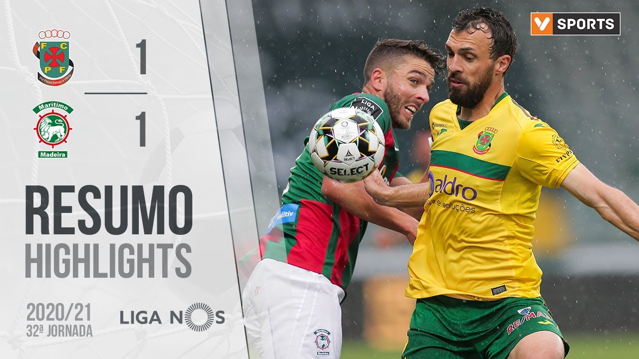 Highlights | Resumo: Paços de Ferreira 1-1 Marítimo (Liga 20/21 #32)