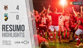 Highlights | Resumo: Santa Clara 4-0 SC Farense (Liga 20/21 #34)