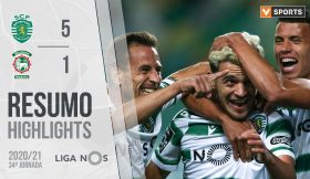 Highlights | Resumo: Sporting 5-1 Marítimo (Liga 20/21 #34)