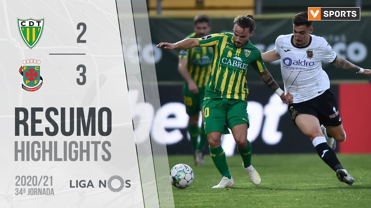 Highlights | Resumo: Tondela 2-3 Paços de Ferreira (Liga 20/21 #34)