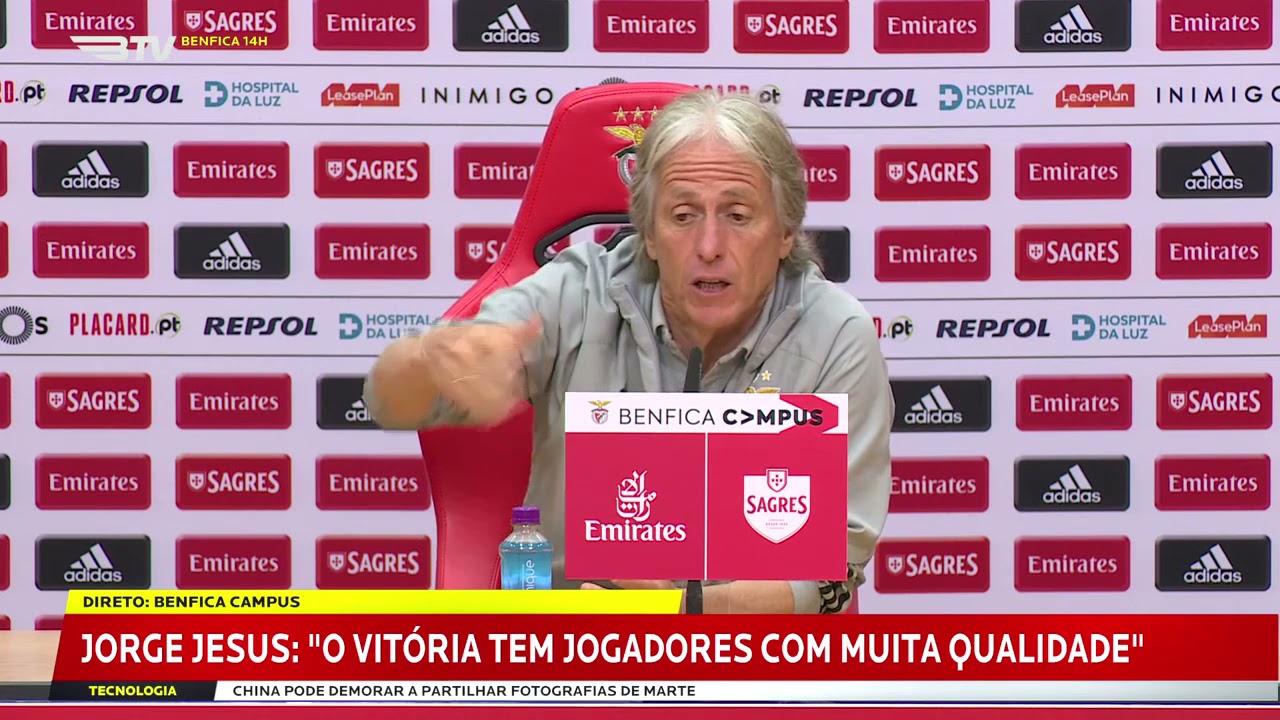 Vídeo: Jorge Jesus destaca o que não gostou neste regresso ao futebol português