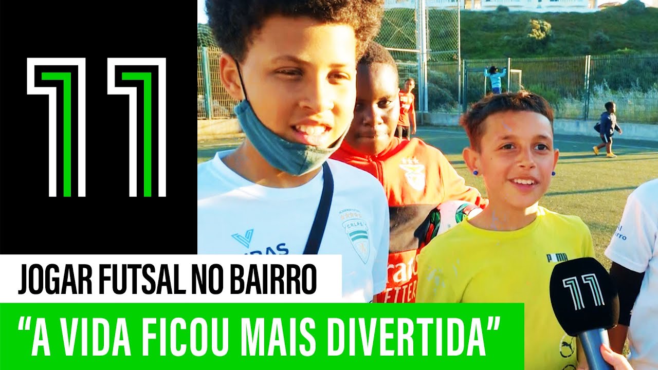 Crianças jogam Futsal no Bairro: “A vida ficou mais divertida”