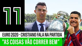 Cristiano Ronaldo na ida para o Euro 2020: “As coisas vão correr bem”