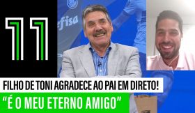 Filho de Toni agradece apoio do pai