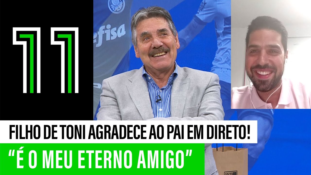 Filho de Toni agradece apoio do pai