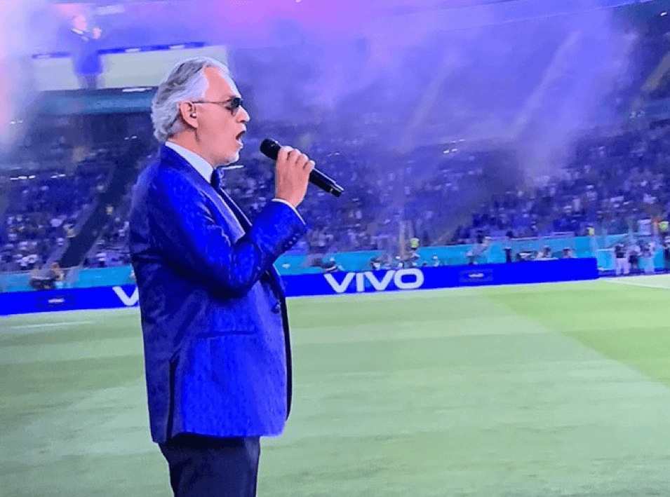 Vídeo: Até arrepia! Andrea Bocelli a cantar o Nessun Dorma na abertura do Euro’2020