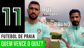 Quiz de Futebol de Praia: Rui Coimbra 🆚 Bruno Torres!