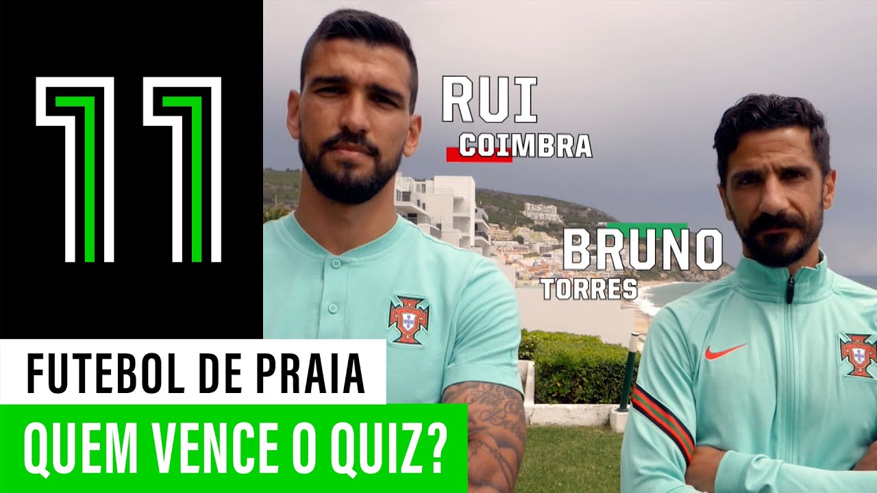 Quiz de Futebol de Praia: Rui Coimbra 🆚 Bruno Torres!