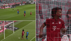 Vídeo: O descuido monumental do avançado do Bayern que está a dar a volta ao Mundo