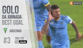 Golo da Jornada (Liga 21/22 #3): Joãozinho (GD Estoril Praia)