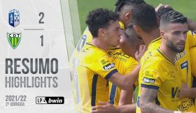 Highlights | Resumo: FC Vizela 2-1 Tondela (Liga 21/22 #2)