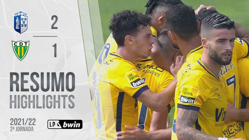 Highlights | Resumo: FC Vizela 2-1 Tondela (Liga 21/22 #2)