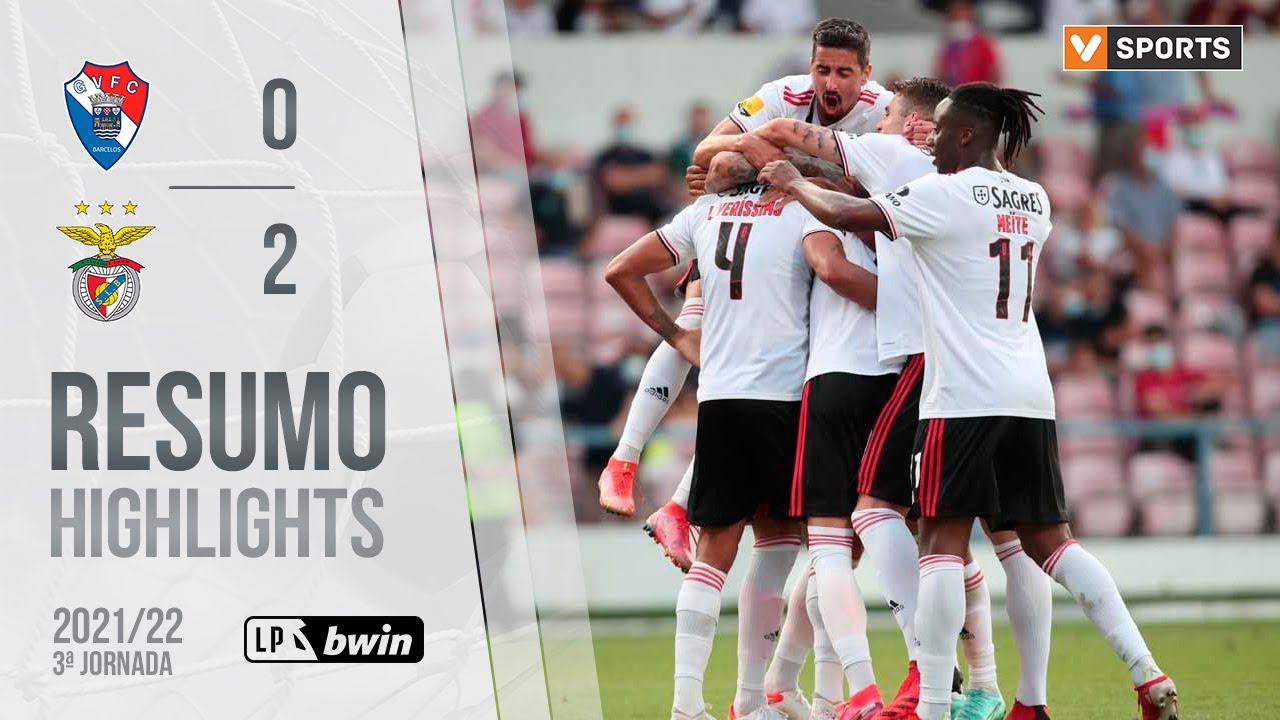 Highlights | Resumo: Gil Vicente 0-2 Benfica (Liga 21/22 #3)