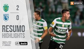 Highlights | Resumo: Sporting 2-0 Belenenses SAD (Liga 21/22 #3)