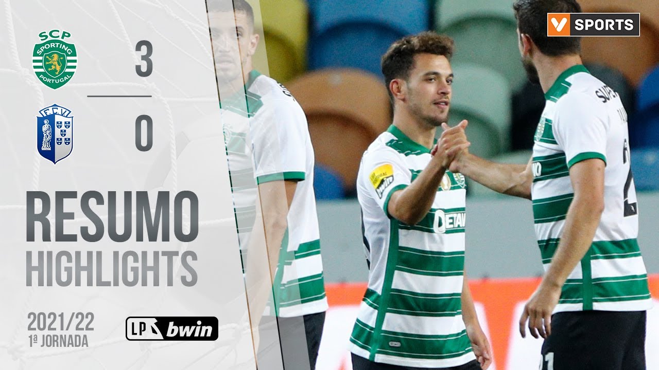 Highlights | Resumo: Sporting 3-0 FC Vizela (Liga 21/22 #1)