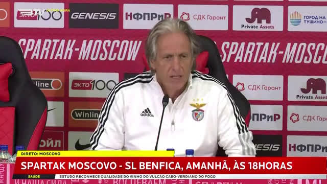 Vídeo: Jesus fala da saída de Vieira e explica diferença de apanhar Rui Vitória depois de ter sido eliminado por Abel