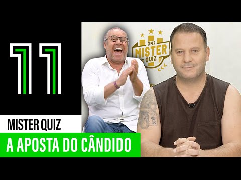 Cândido Costa sente-se INJUSTIÇADO no Super Mister Quiz! 😂