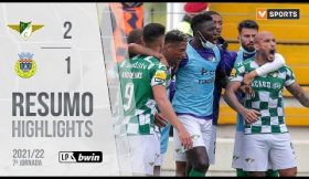 Highlights | Resumo: Portimonense 0-0 FC Vizela (Liga 21/22 #7)