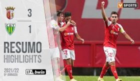 Highlights | Resumo: SC Braga 3-1 Tondela (Liga 21/22 #6)