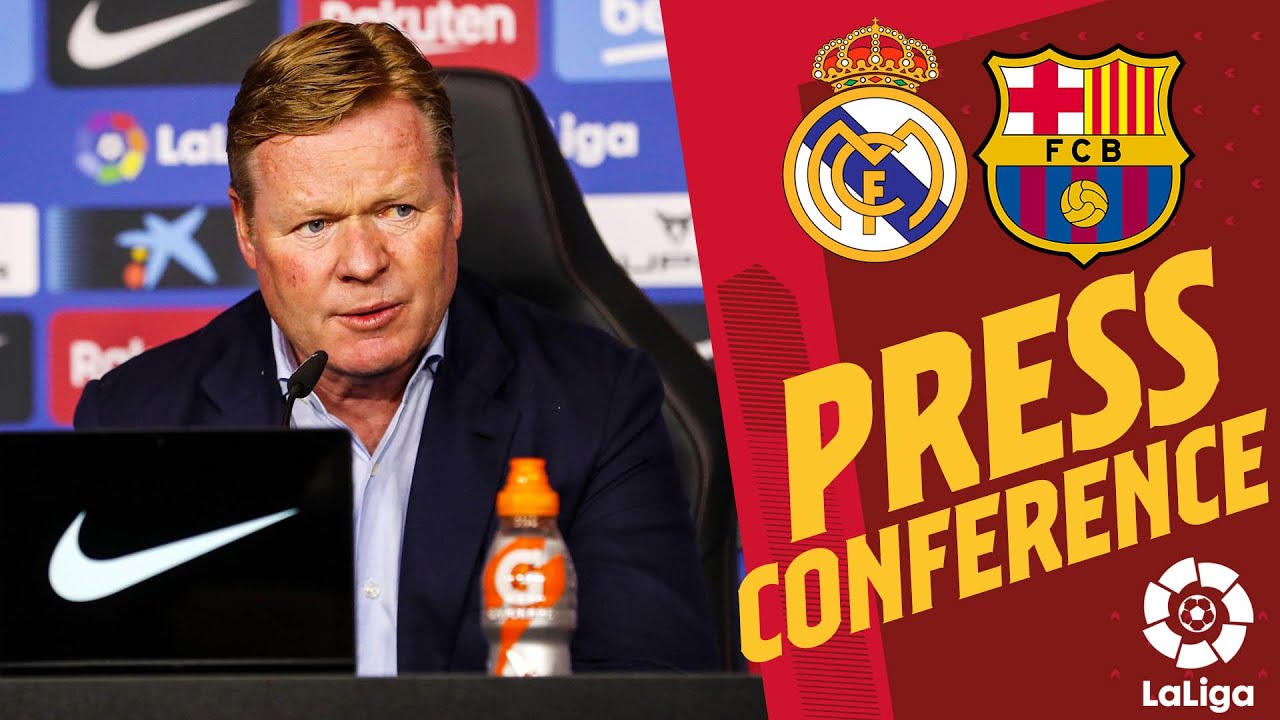 Vídeo: A peculiar conferência de imprensa de Koeman