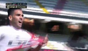 Vídeo: Falcao só precisou de 10 minutos para marcar no regresso à La Liga