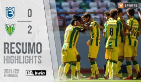 Highlights | Resumo: Belenenses SAD 0-2 Tondela (Liga 21/22 #8)