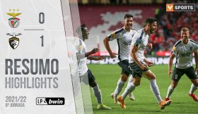 Highlights | Resumo: Benfica 0-1 Portimonense (Liga 21/22 #8)