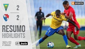 Highlights | Resumo: Estoril Praia 2-2 Gil Vicente (Liga 21/22 #8)