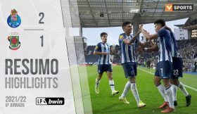 Highlights | Resumo: FC Porto 2-1 Paços de Ferreira (Liga 21/22 #8)