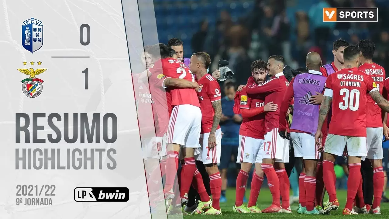 Highlights | Resumo: FC Vizela 0-1 Benfica (Liga 21/22 #9)