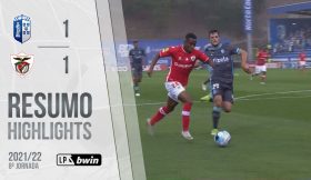 Highlights | Resumo: FC Vizela 1-1 Santa Clara (Liga 21/22 #8)