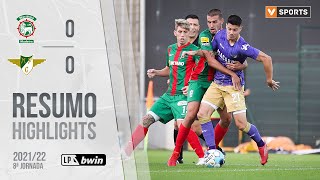 Highlights | Resumo: Marítimo 0-0 Moreirense (Liga 21/22 #8)