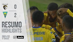 Highlights | Resumo: Portimonense 0-2 Estoril Praia (Liga 21/22 #9)