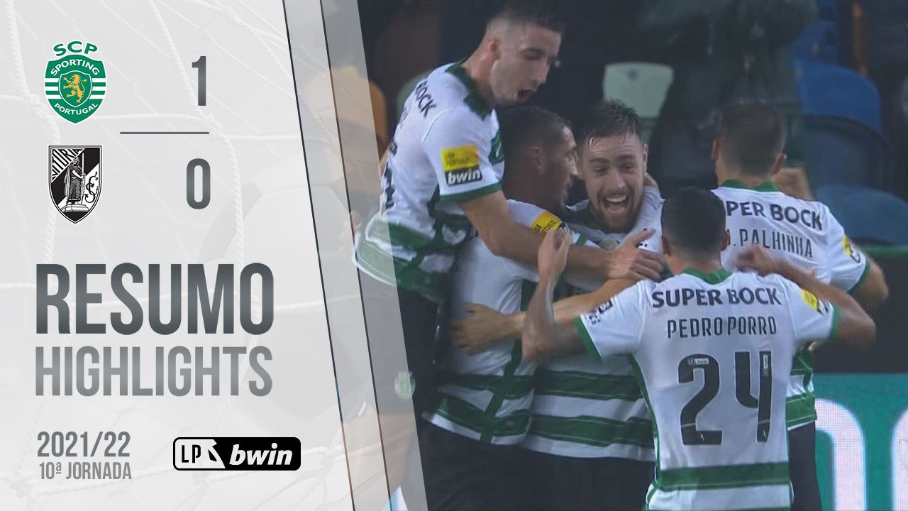 Highlights | Resumo: Sporting 1-0 Vitória SC (Liga 21/22 #10)