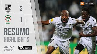 Highlights | Resumo: Vitória SC 2-1 Marítimo (Liga 21/22 #9)