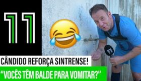 O treino ÉPICO de Cândido Costa no Sintrense! 😂