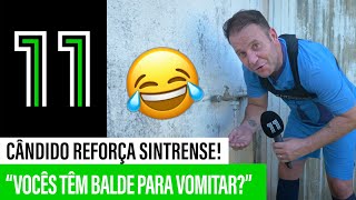 O treino ÉPICO de Cândido Costa no Sintrense! 😂