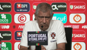 Vídeo: Fernando Santos fala sobre Matheus, Leão e goleada dos sub-21