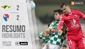 Highlights | Resumo: Moreirense 2-2 Gil Vicente (Liga 21/22 #12)