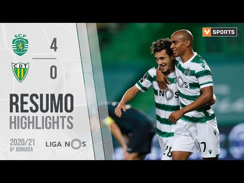 Highlights | Resumo: Sporting 2-0 Tondela (Liga 21/22 #12)