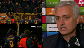 Mourinho em ‘bate-boca’ com jornalista após mais um tropeço da Roma: «Diga-me o que viu!»