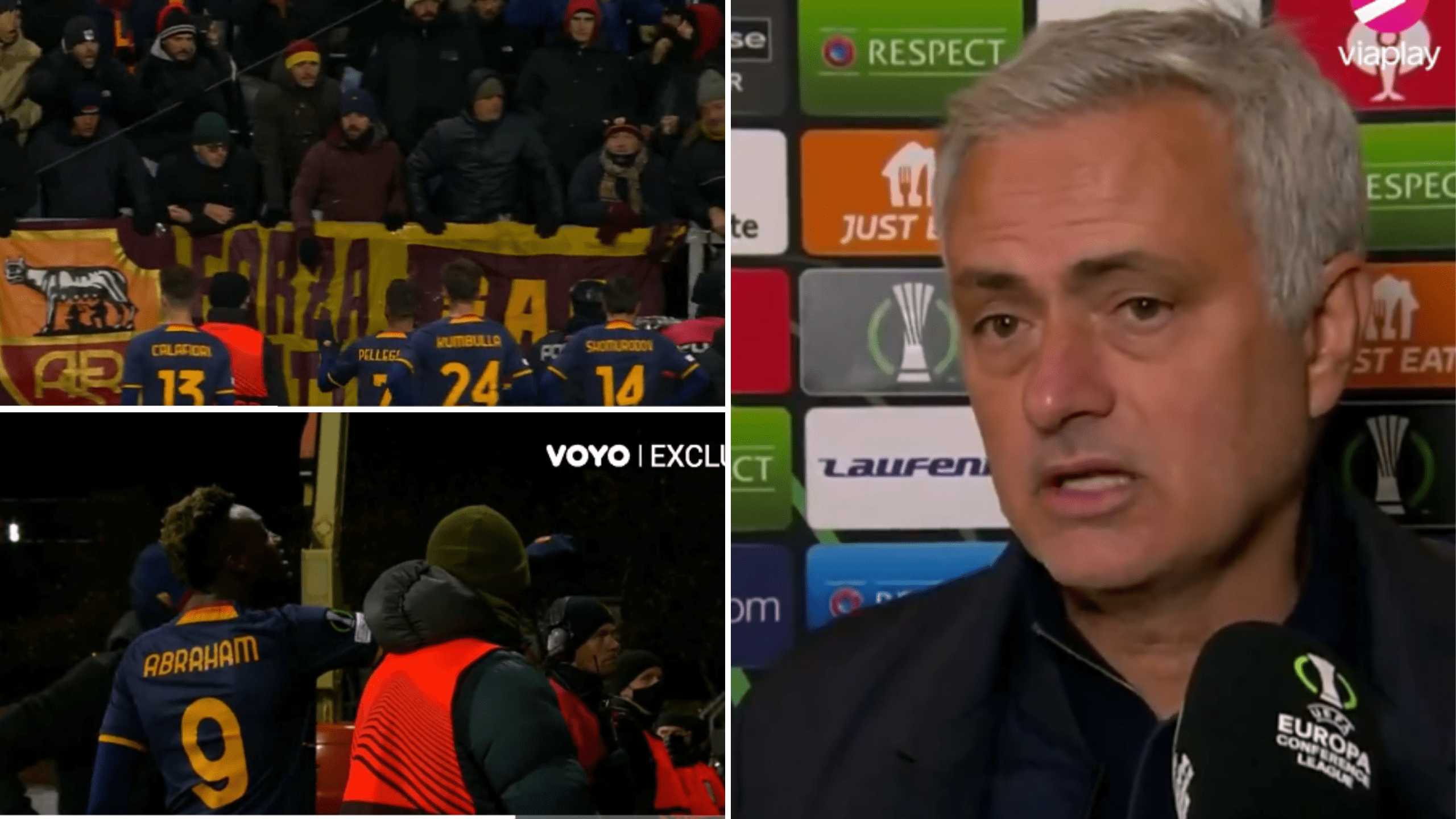 Mourinho em ‘bate-boca’ com jornalista após mais um tropeço da Roma: «Diga-me o que viu!»