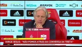 Vídeo: O grande elogio de Jorge Jesus a Paulo Bernardo